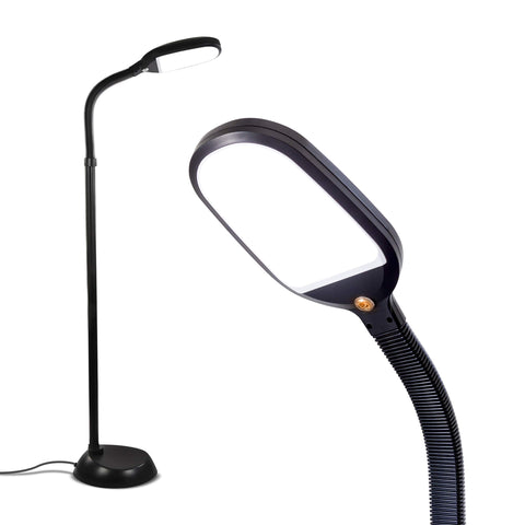 Brightech Litespan floor lamp base and neck adjustable for precision lighting