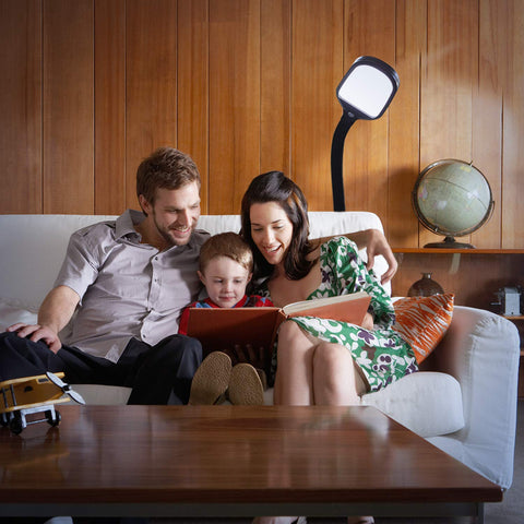 Brightech Litespan quiet operation and energy savings for daily use