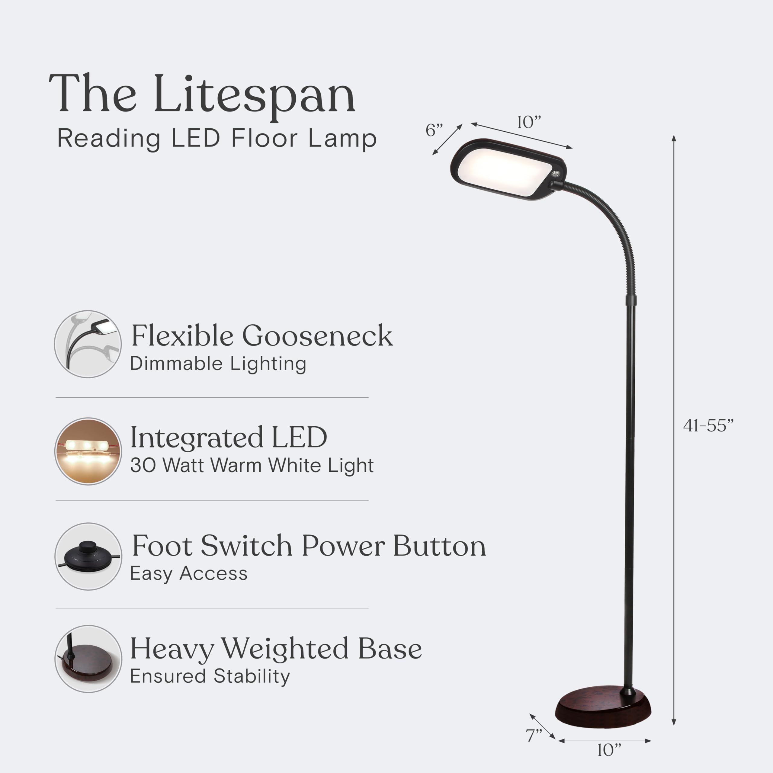 Brown wood base provides stable support for living spaces.