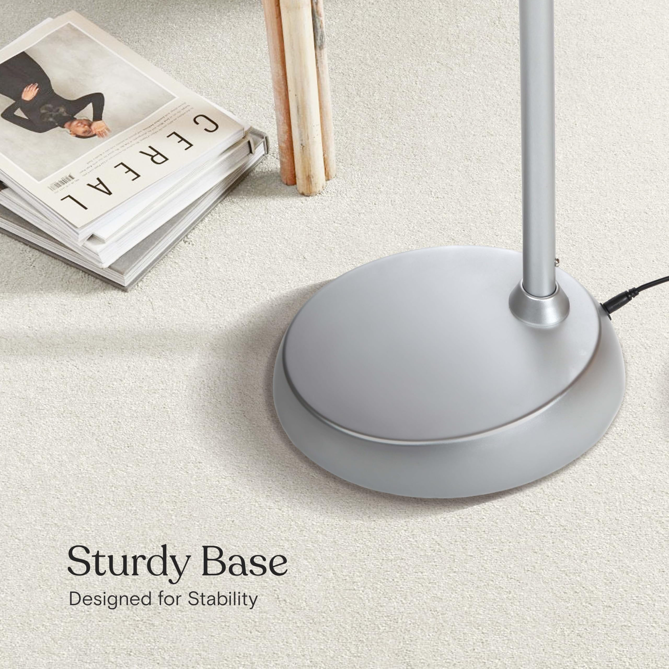 Brightech Litespan energy-saving lamp lowers electricity use.