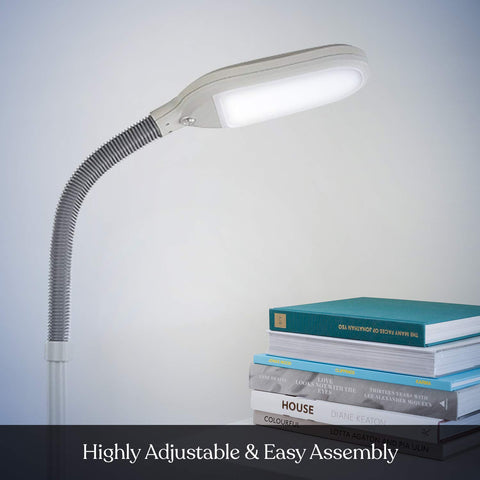 Brightech Litespan touch-control switch adds convenient brightness control.
