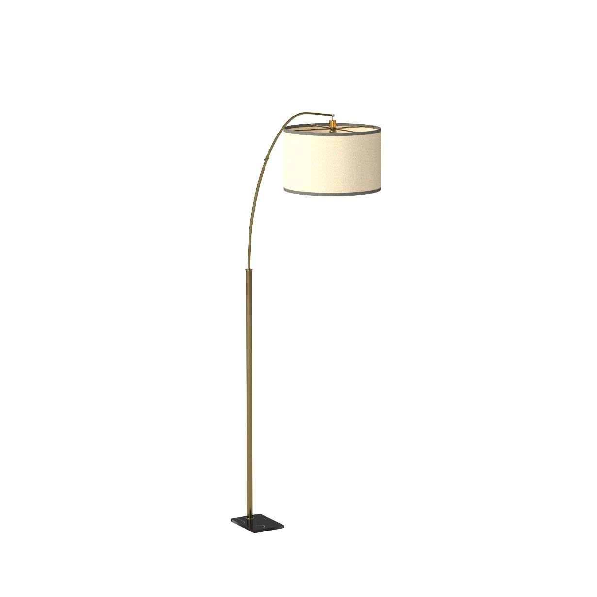 Logan Arc lamp demonstrates smart home compatibility for hands-free control