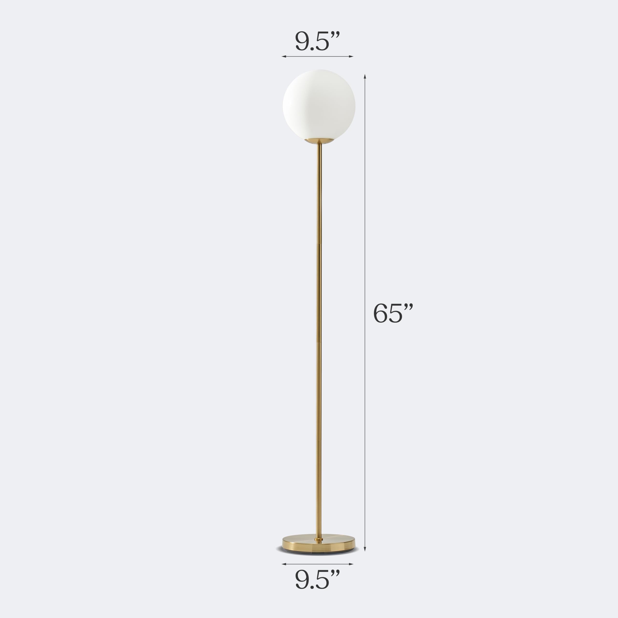 Brightech Luna assembly is quick and simple.
