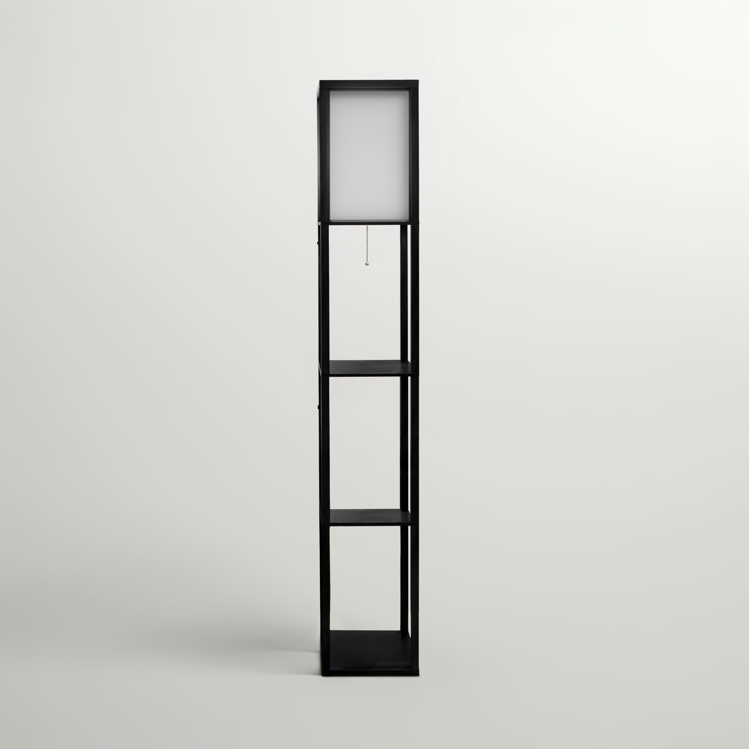 Modern black finish complements Japandi, mid-century, and contemporary decors
