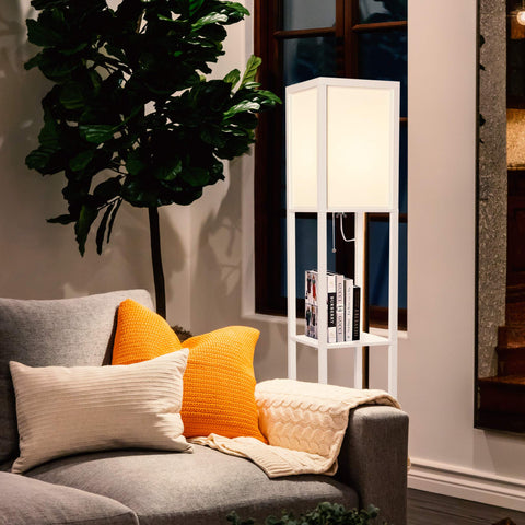 Sturdy Brightech Maxwell frame supports daily items while adding display and lighting.