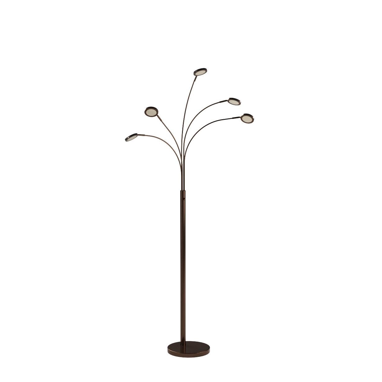 Adjustable arms of Brightech Orion Arc Lamp for customized task lighting