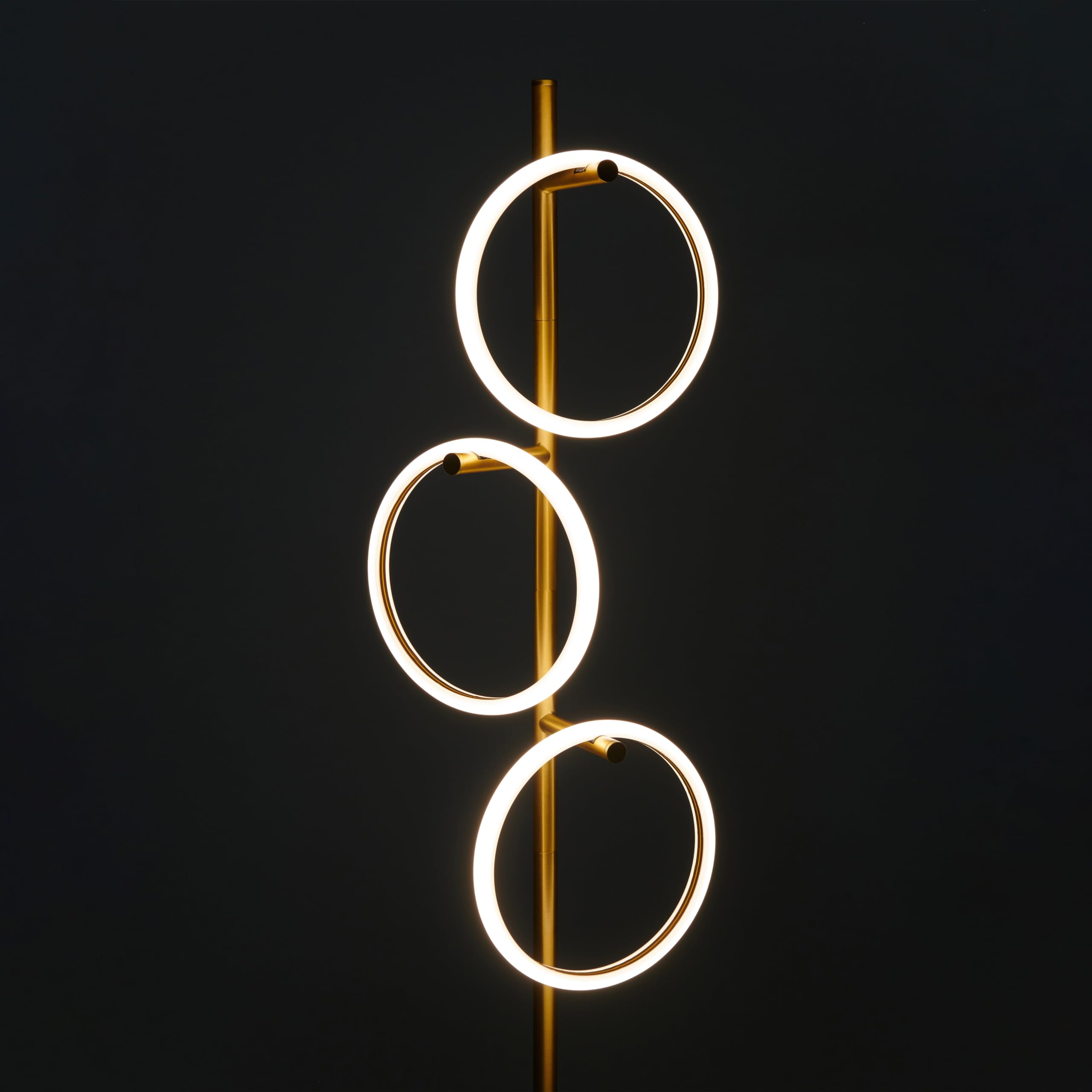 Brightech Saturn LED heads are angled for flexible ambient and task lighting.
