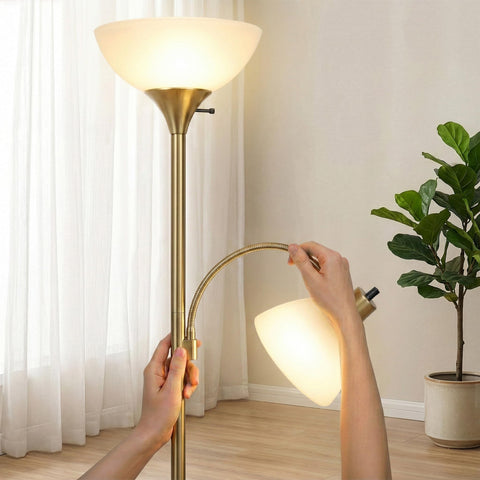 Brightech Sky Dome Plus bedroom ambience for reading and relaxation.