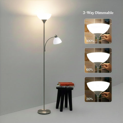 Brightech Sky Dome Plus dimmer control offers customizable brightness.