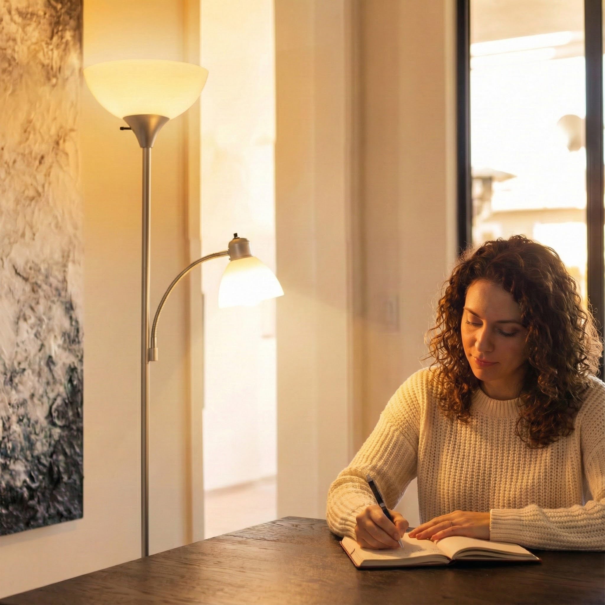 Brightech Sky Dome Plus two LED bulbs deliver efficient, long-lasting light.