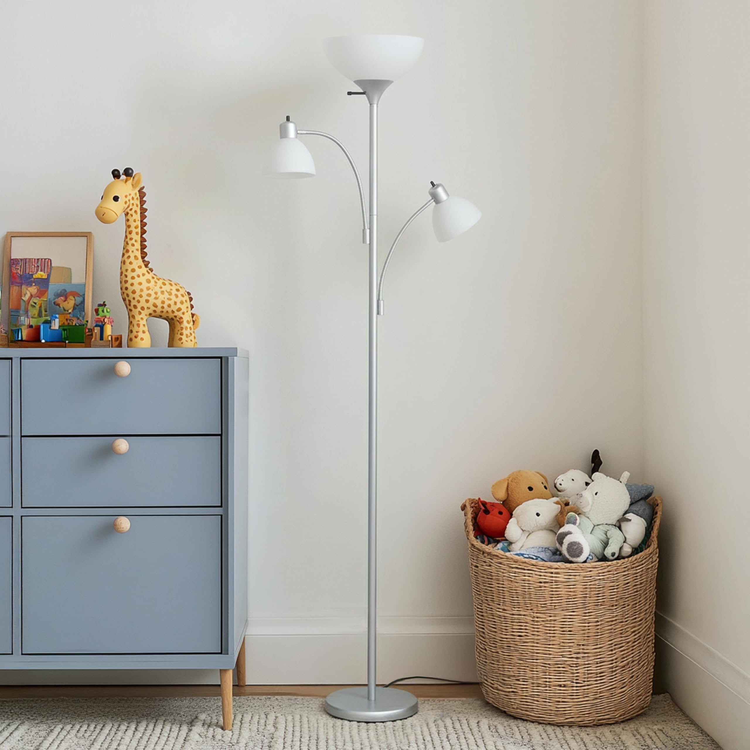 Brightech Sky Dome uses replaceable A19 LED bulb for efficient lighting.