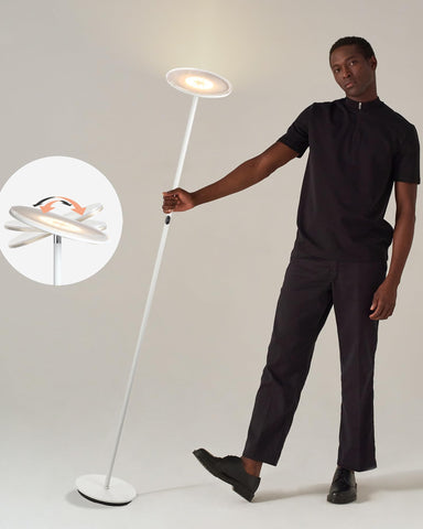 Brightech Sky dimming controls and memory mode in action