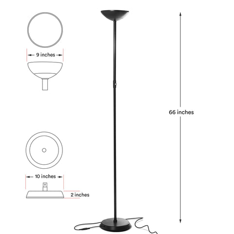 Brightech SkyLite 3-way dimmer control for customizable brightness