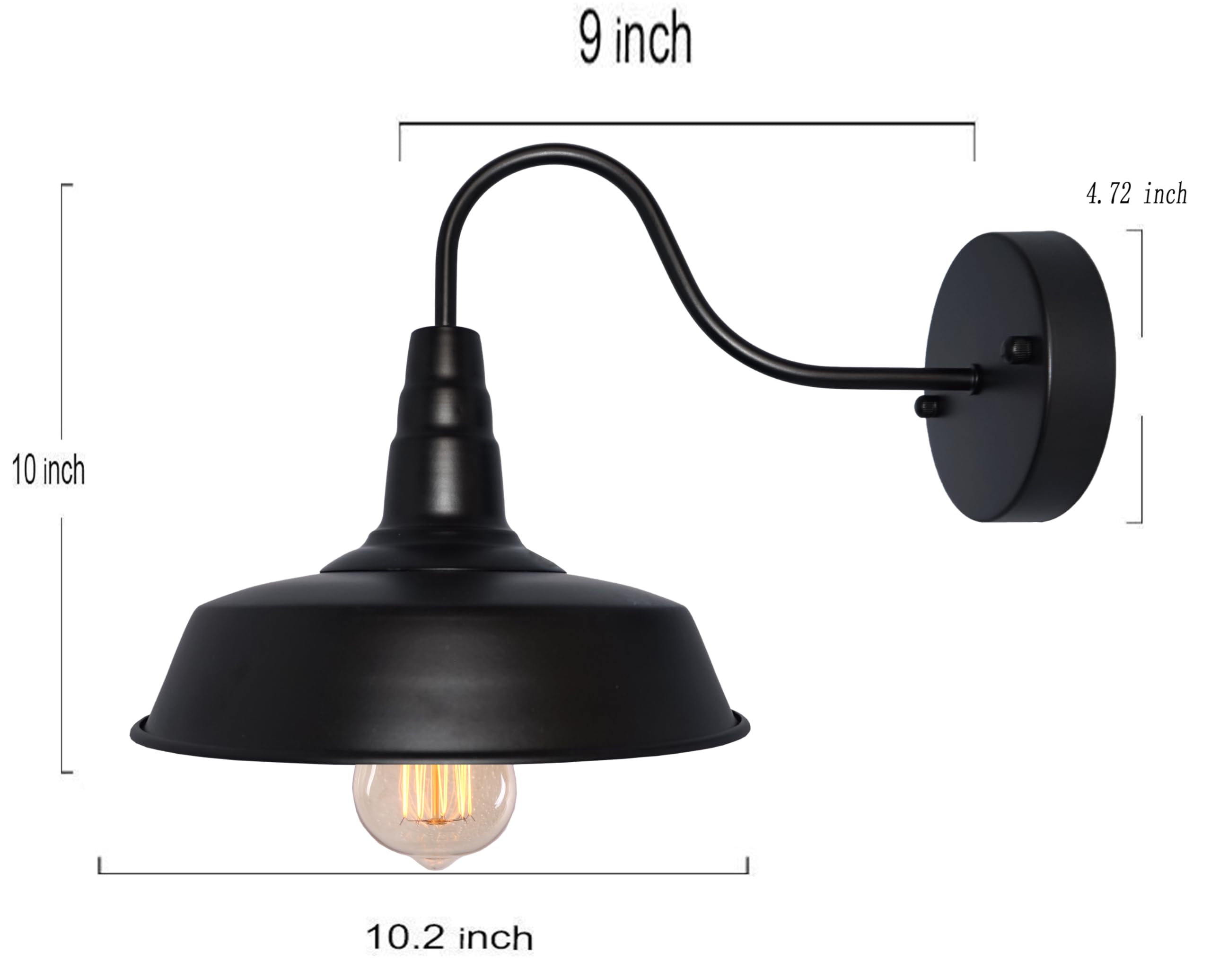 BRIGHTESS 80 bedroom wall lamp offers soft mood illumination.