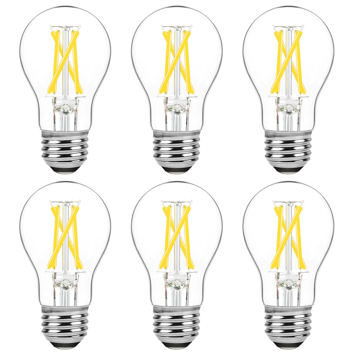 Brightever dimmable E26 LED Edison bulb with filament for vintage-style lighting
