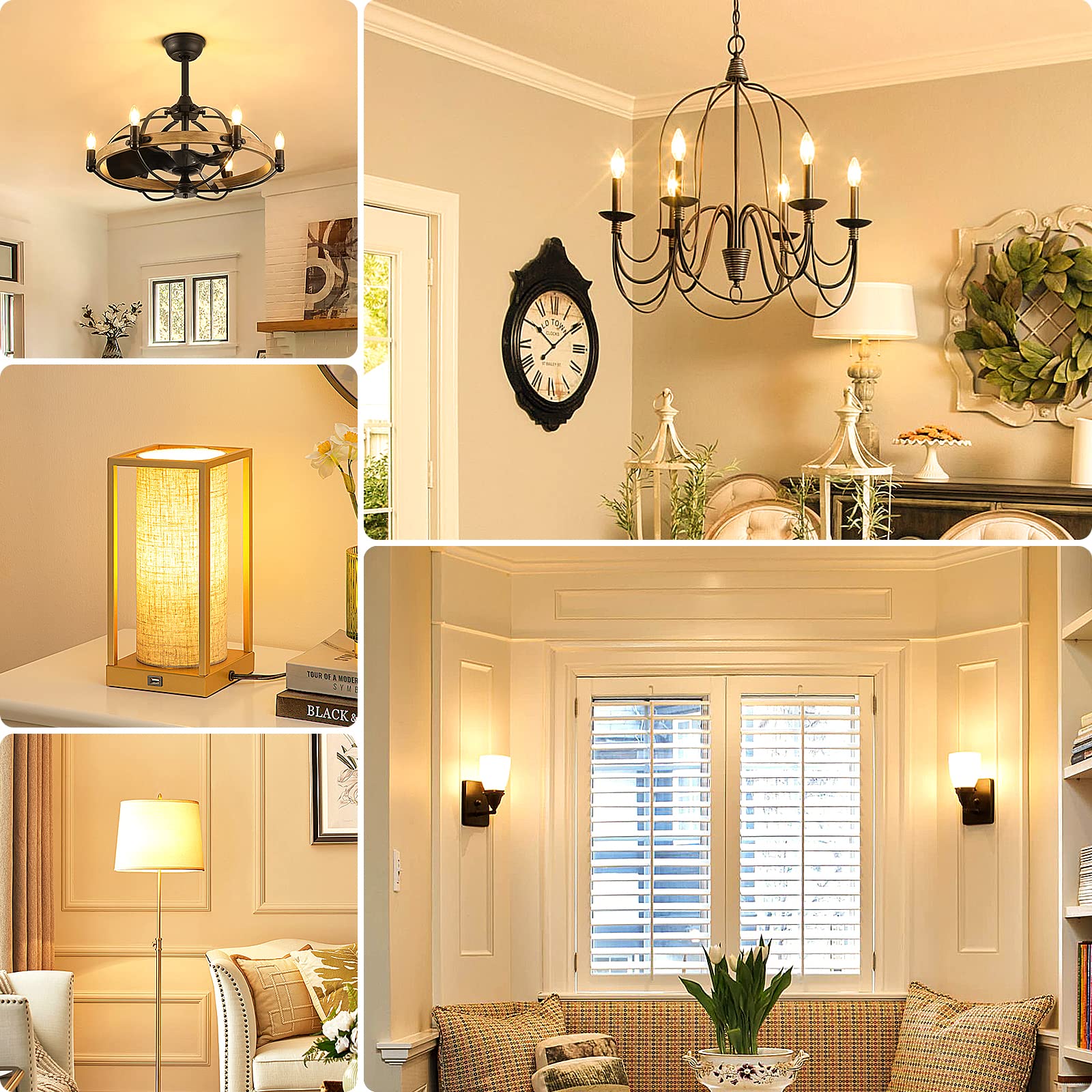 Brightever candle bulb creates inviting atmosphere in bedrooms and dining rooms