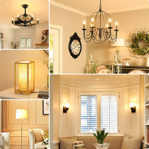 Brightever candle bulb creates inviting atmosphere in bedrooms and dining rooms