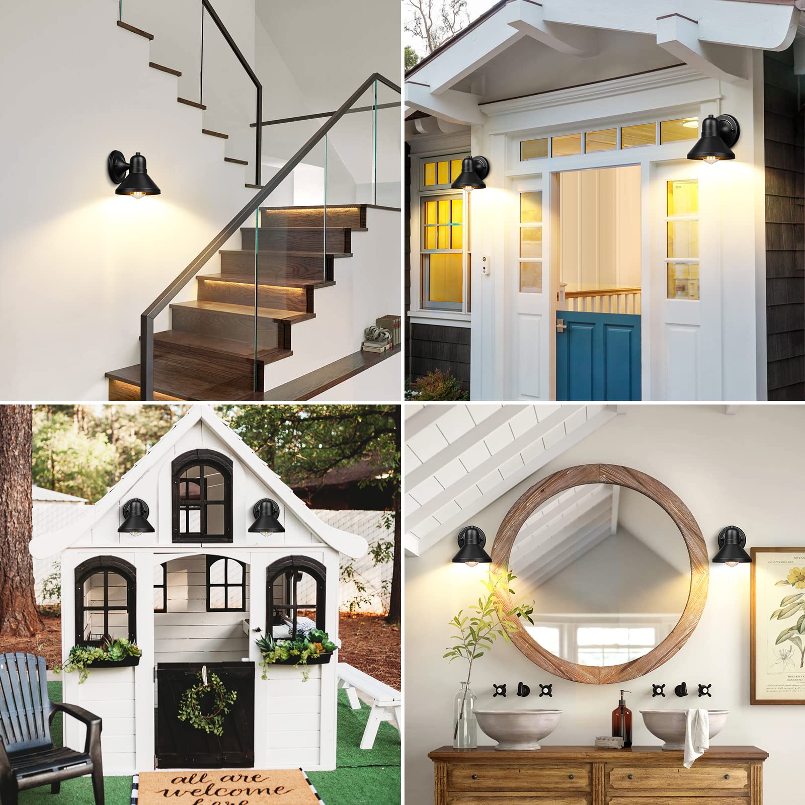 Brightever two-pack offers affordable upgrade for entryways and exterior spaces.