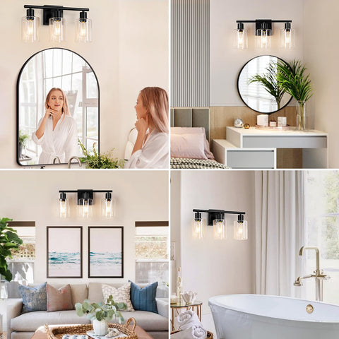 Brightever easy-install vanity light suitable for bathroom and living spaces.