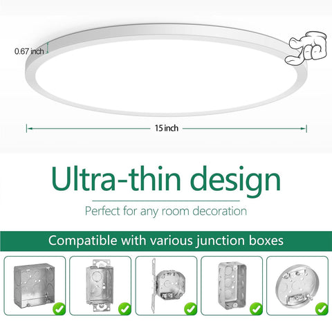 Brightever quick installation with included hardware for a fast retrofit.