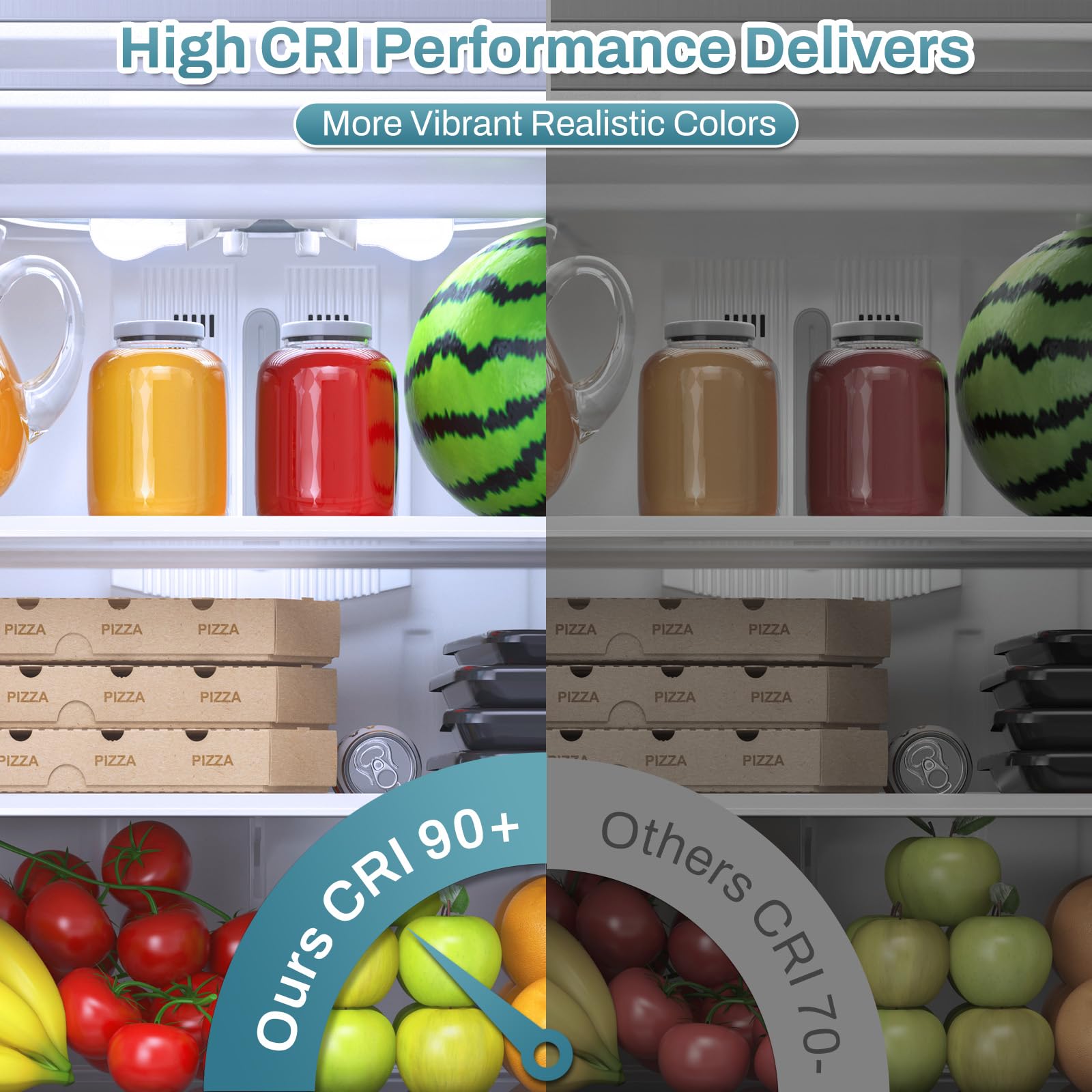 Brightever fridge-light bulb with IP54 protection for reliable cold-temperature use
