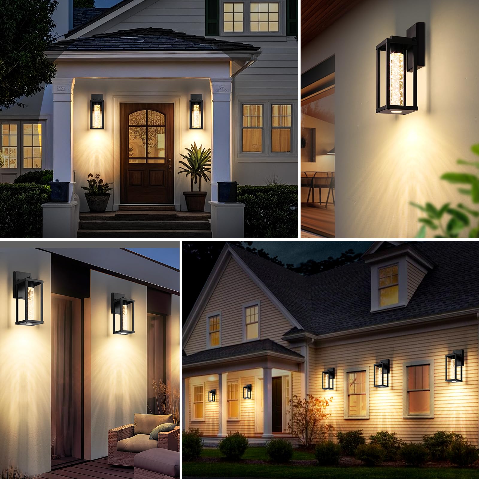 Brightever exterior wall light by front door suitable for porch and patio