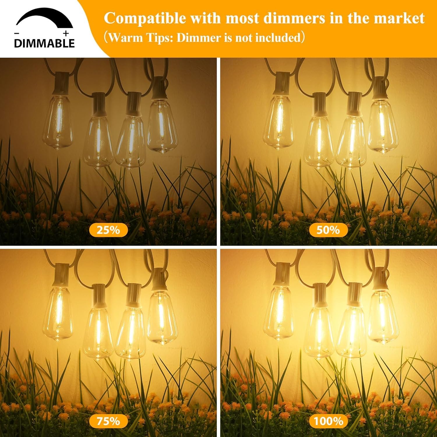 Brightever dimmable-compatible lights ready for soft, adjustable mood