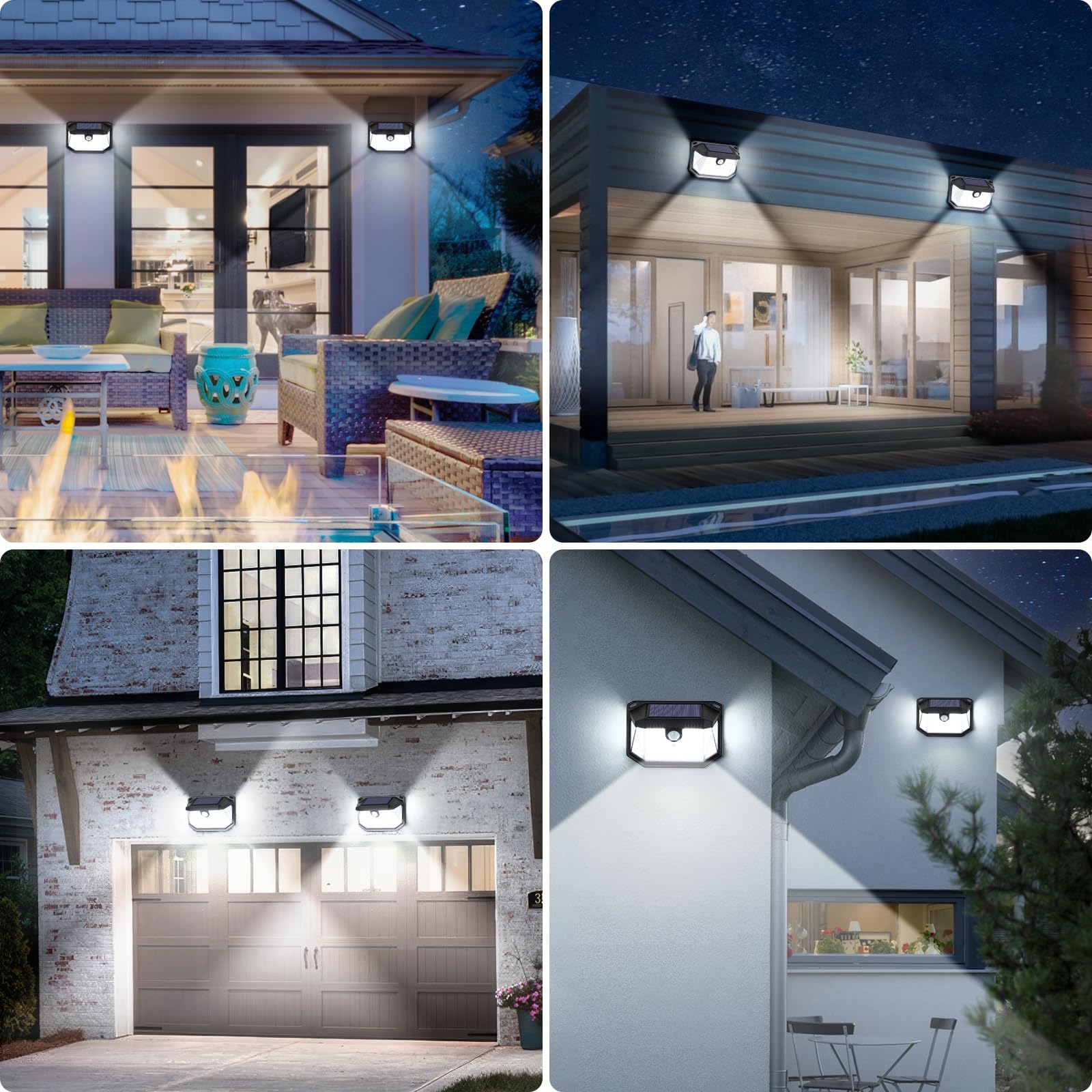 Brightever porch, garden, and garage lighting for welcoming entrances.