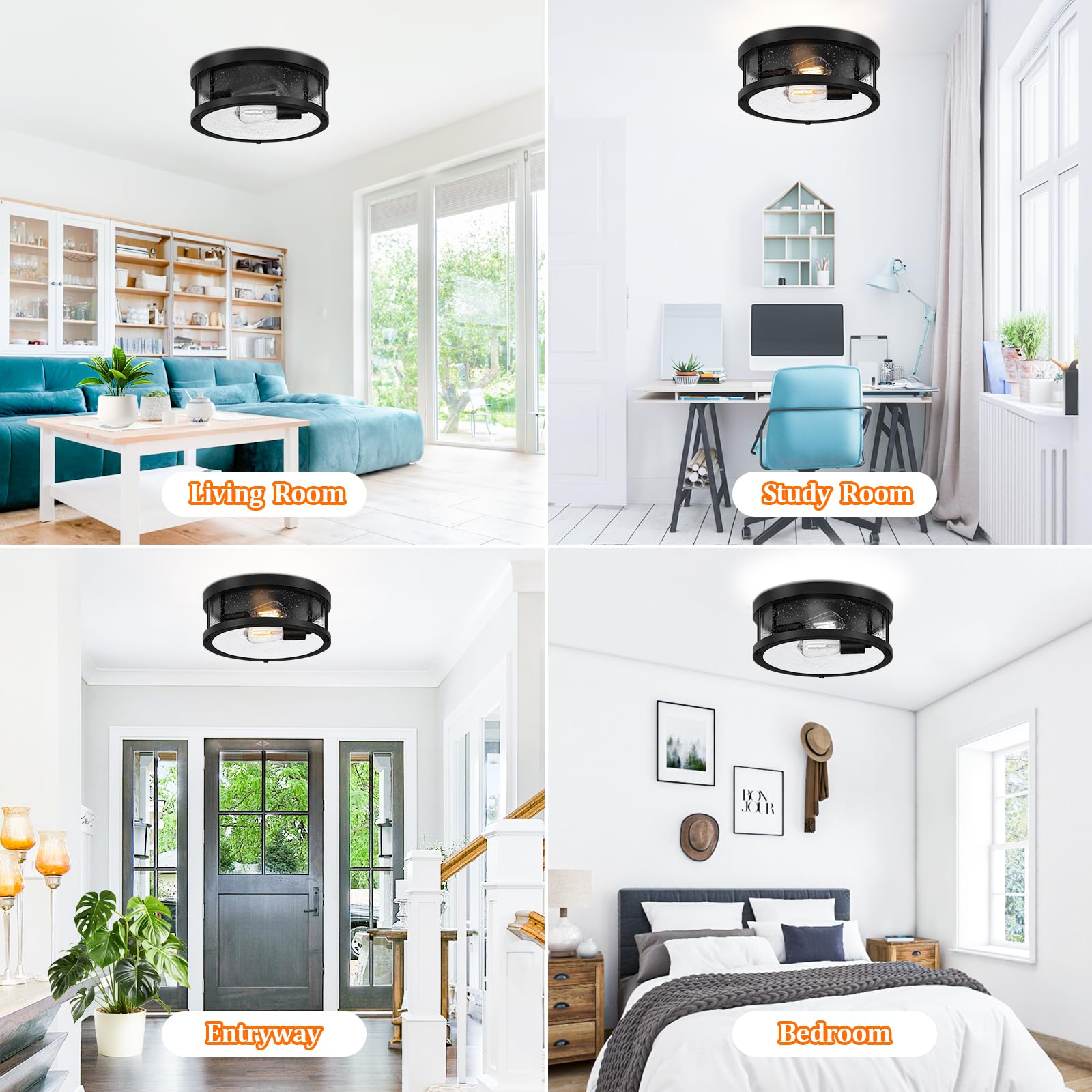 Brightever quick install hallway light with included hardware