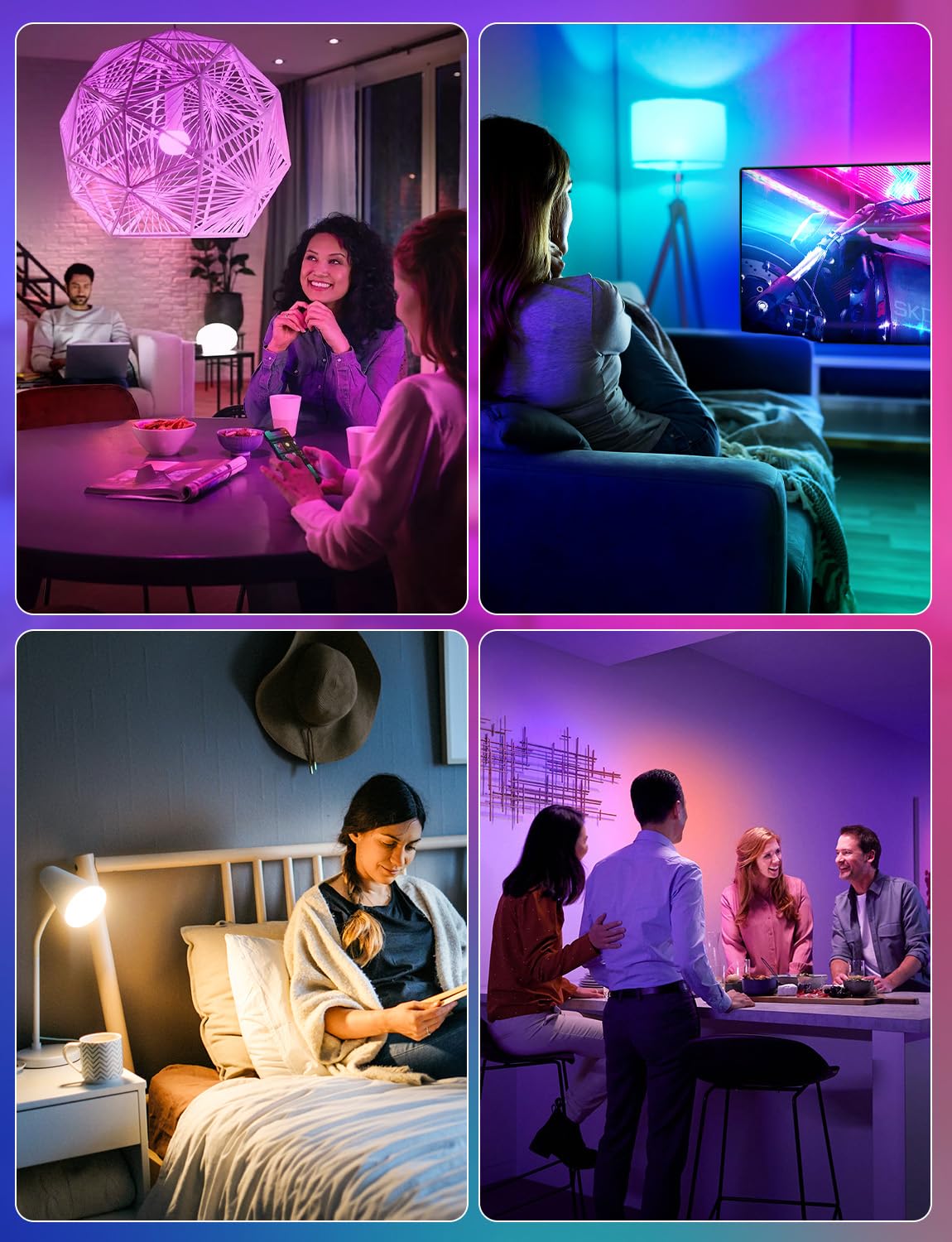 Brightever Smart A19 2-pack ideal for multiple rooms.