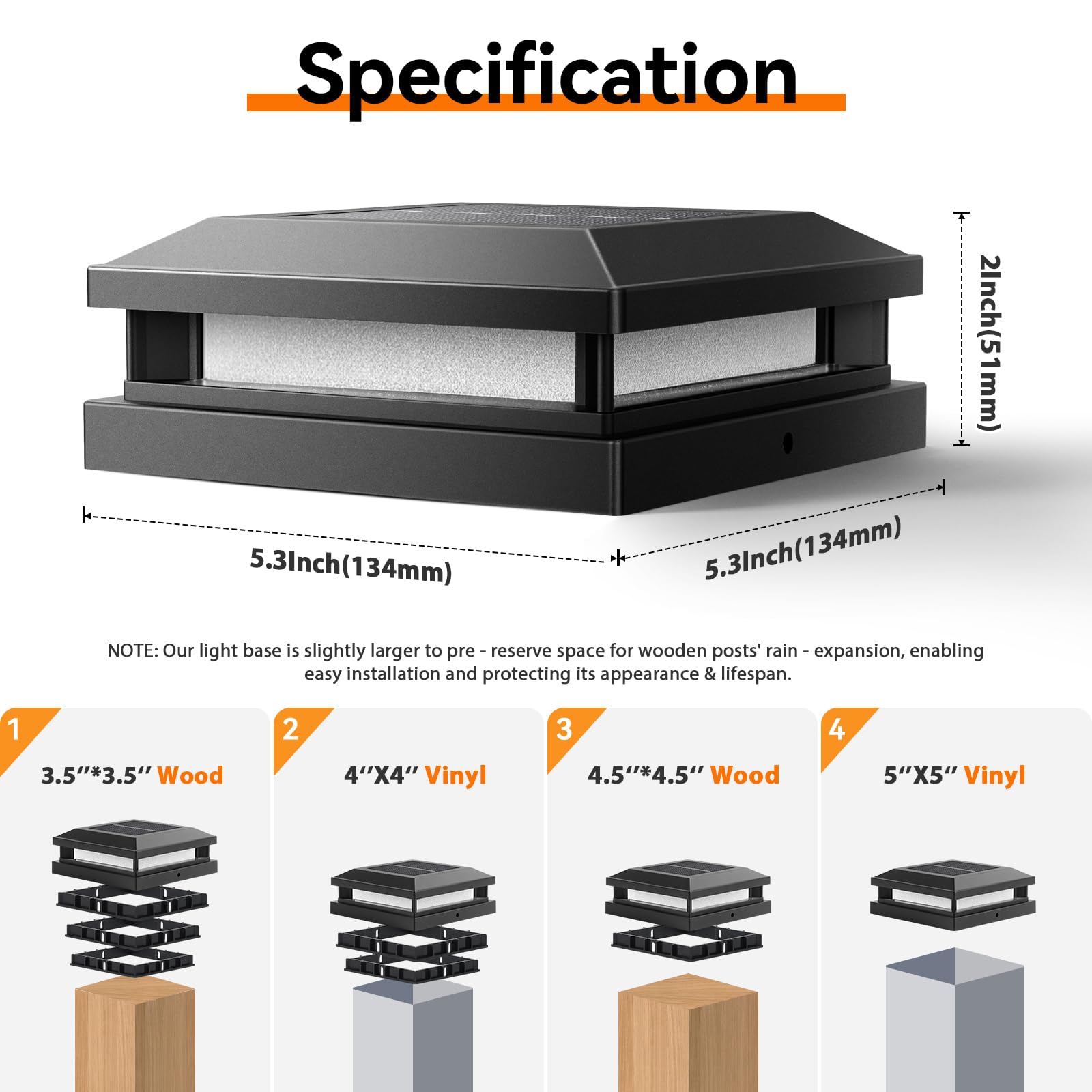 Brightever exterior switch for warm/cool white enables quick color temperature changes.