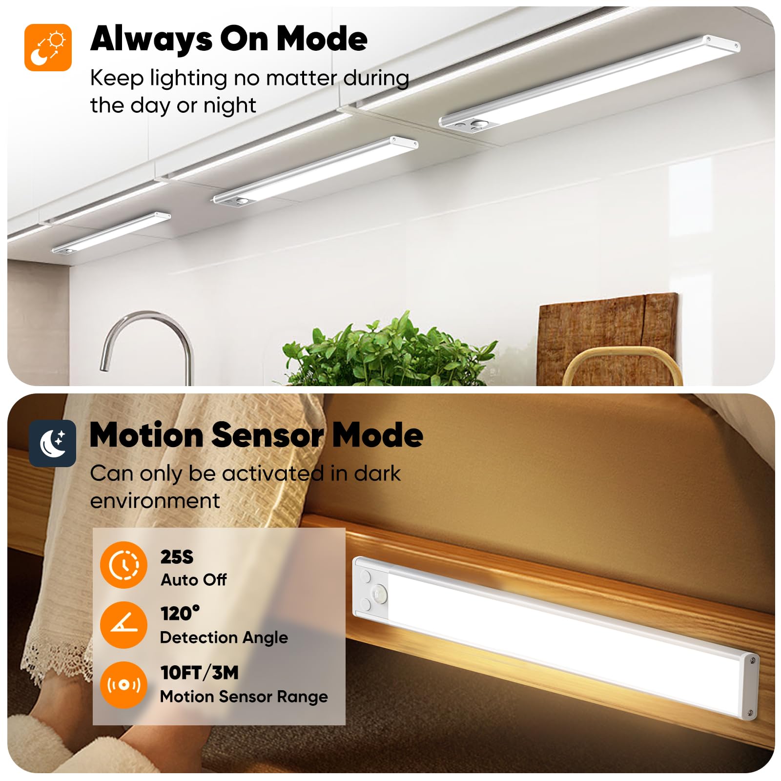 Brightever three-color temperatures help create different ambiences