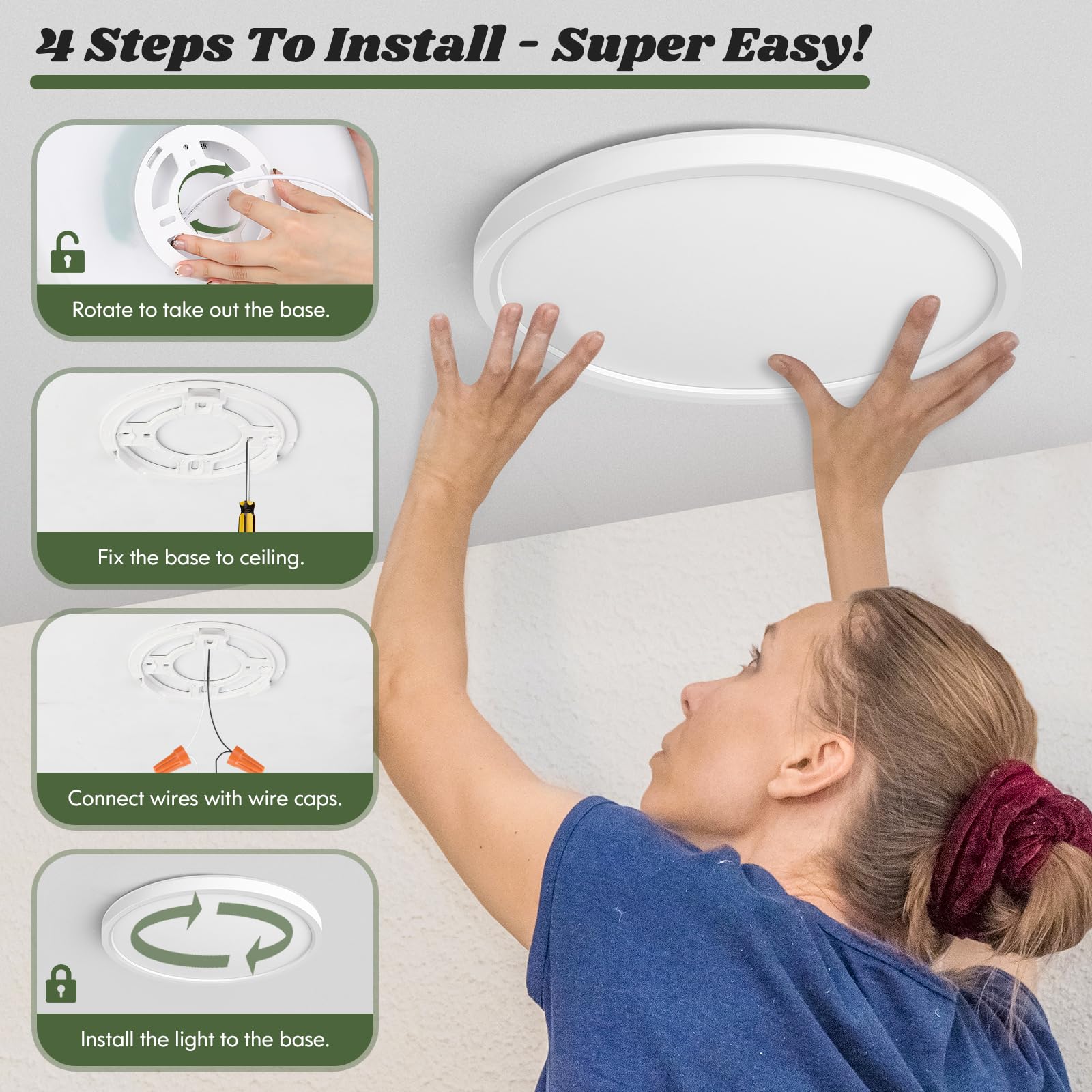 Brightever ultra-thin housing resists dust and fits low ceilings