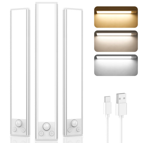 Brightever under-cabinet light with side illumination for even kitchen task lighting