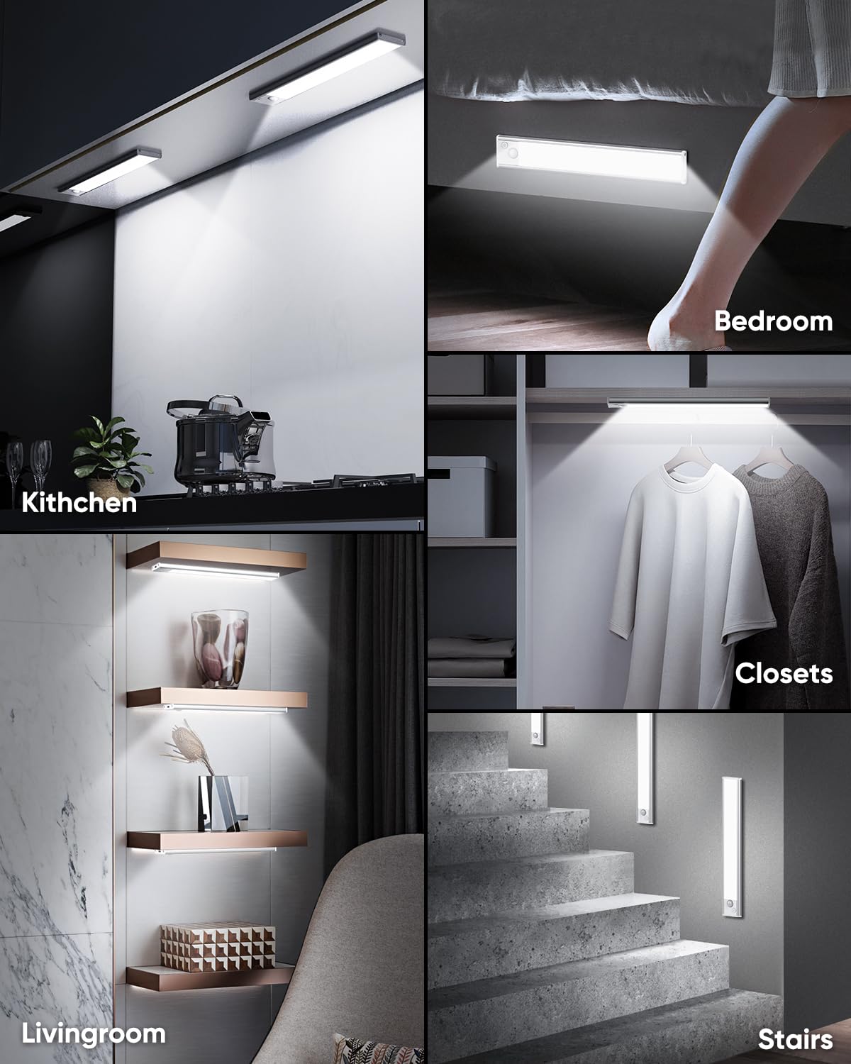 Brightever installation options include magnetic, adhesive plate, or screw mounting.