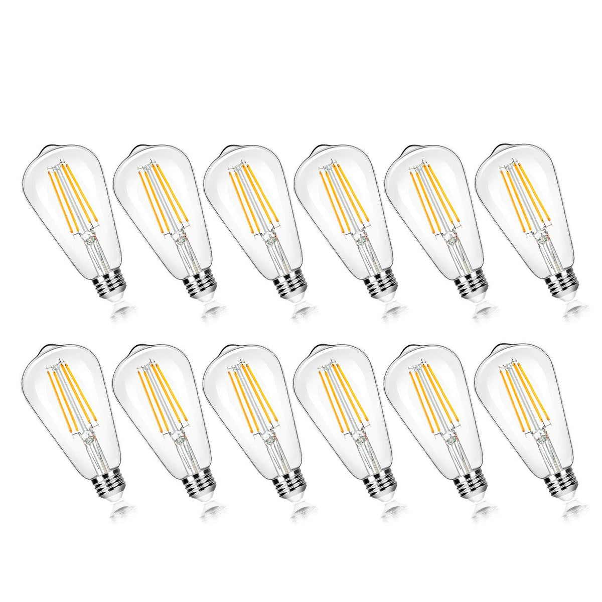 Brightever vintage ST58 Edison bulb 7W 850lm for cozy rooms