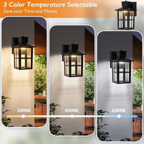 Adjust color temperature for mood or task lighting around your entryway.
