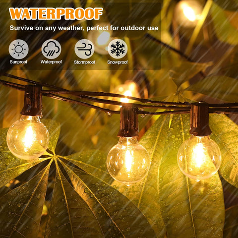 Brightever waterproof and shatterproof bulbs ready for outdoor use