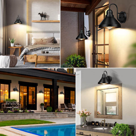 Brightever weatherproof outdoor light withstands wind, rain, and sun for years.