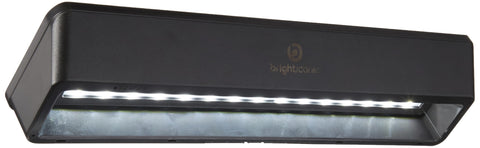 BRIGHTICONIC solar-powered sign light, weatherproof IP65 for year-round use.