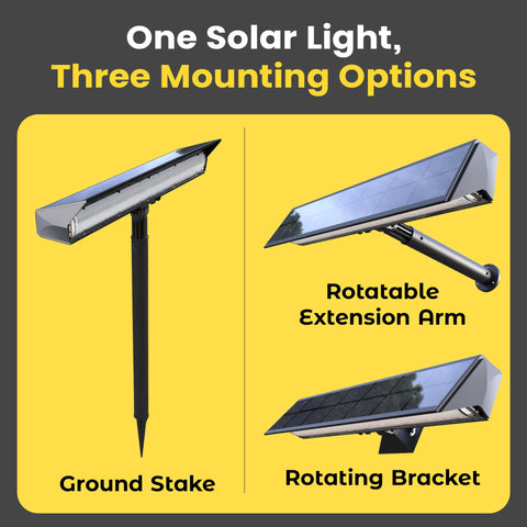 Brighticonic black-housing outdoor sign light enhances curb appeal.