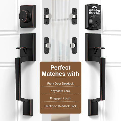 Close-up of Brightify lever showing sleek, durable finish and clean lines.