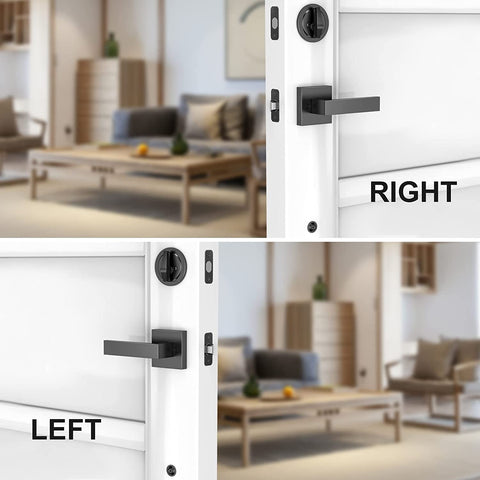 Brightify modern lock set complements contemporary entryways with a clean matte finish
