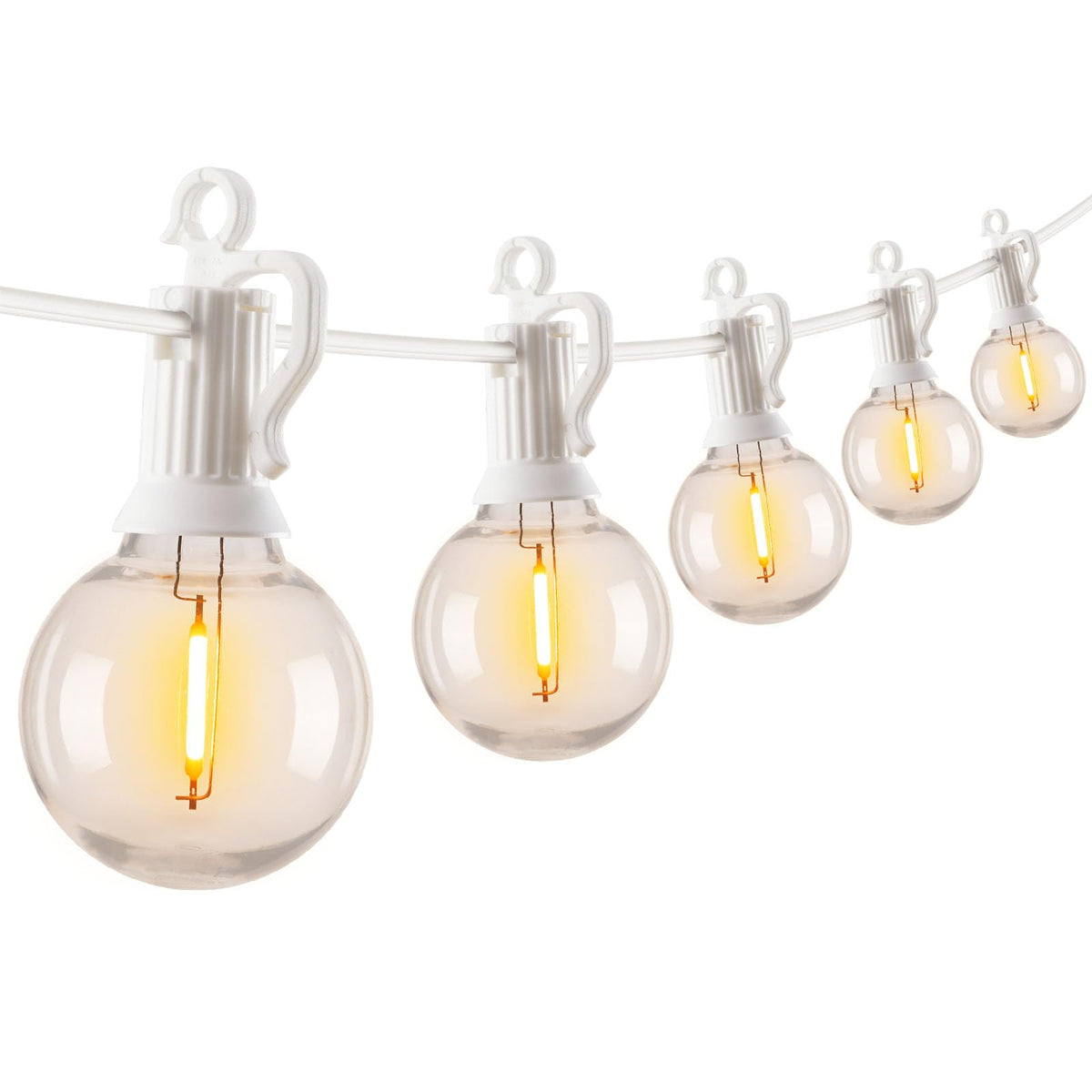 Brightown 29 ft LED outdoor string lights create warm patio ambiance