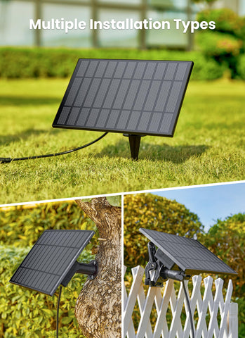 Brightown complete install kit includes mounting clips and cable ties