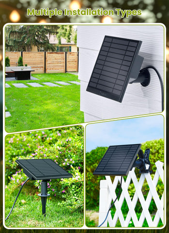 Brightown easy installation with stakes, ties, and hooks.