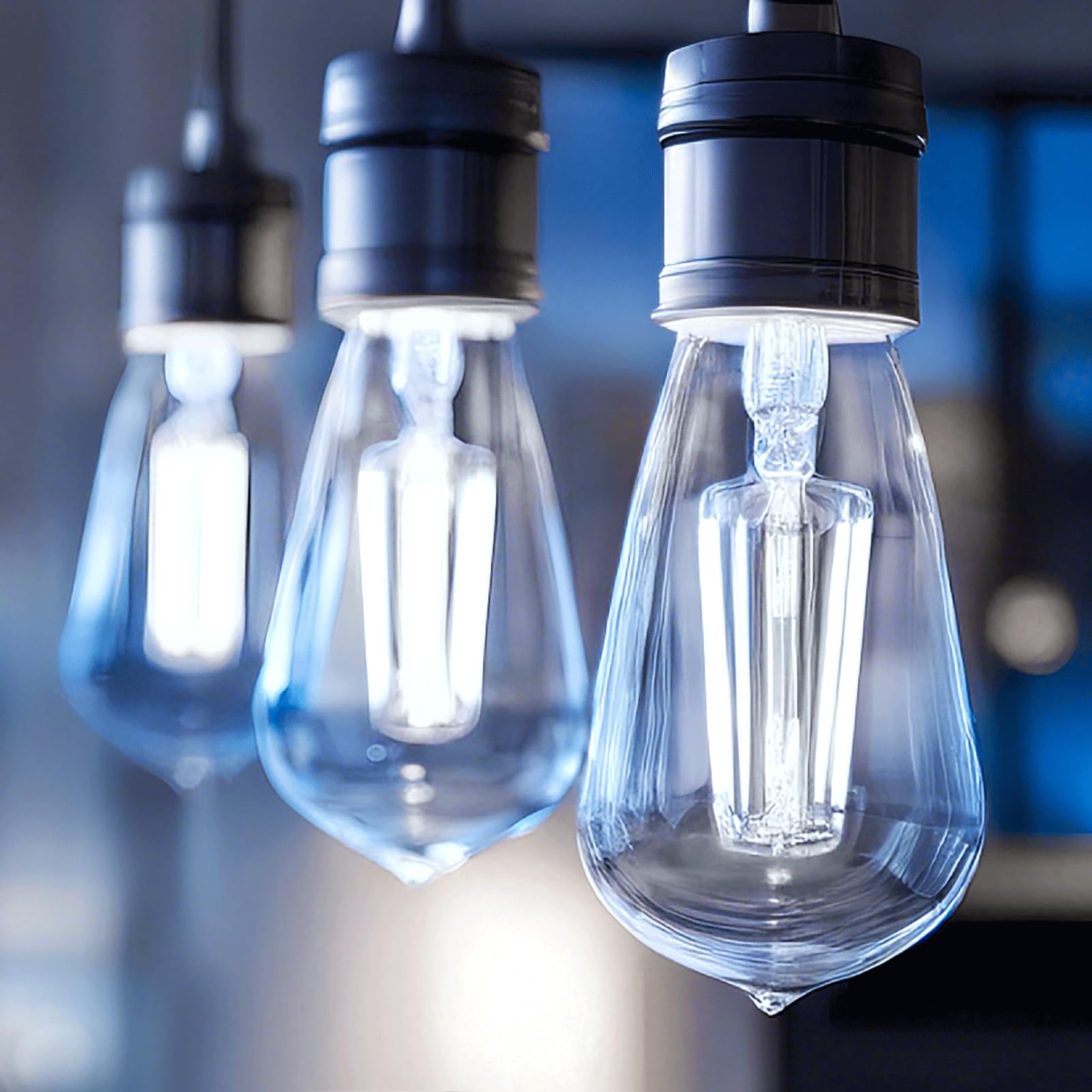 Brightown Edison bulbs in vanity lighting add warm decorative glow.