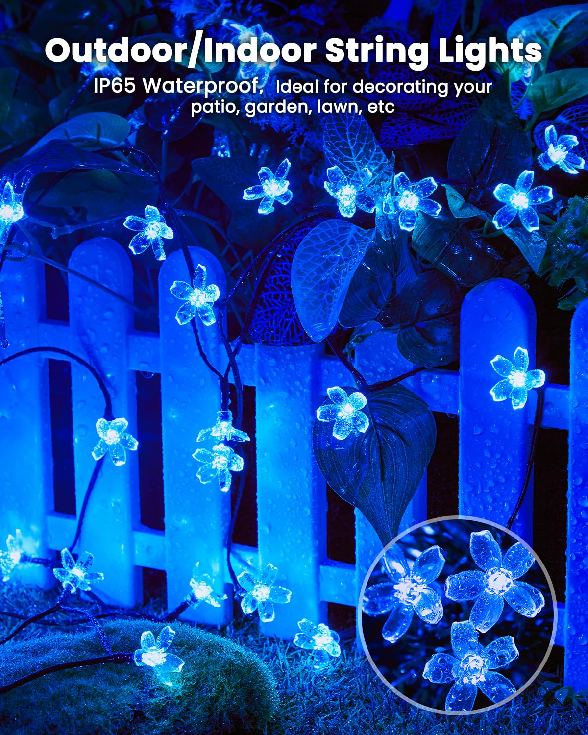 Brightown eight-mode solar lights let you customize mood and brightness