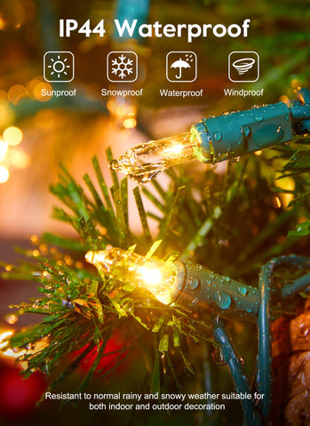 Brightown lights with end-to-end connectable design for larger displays