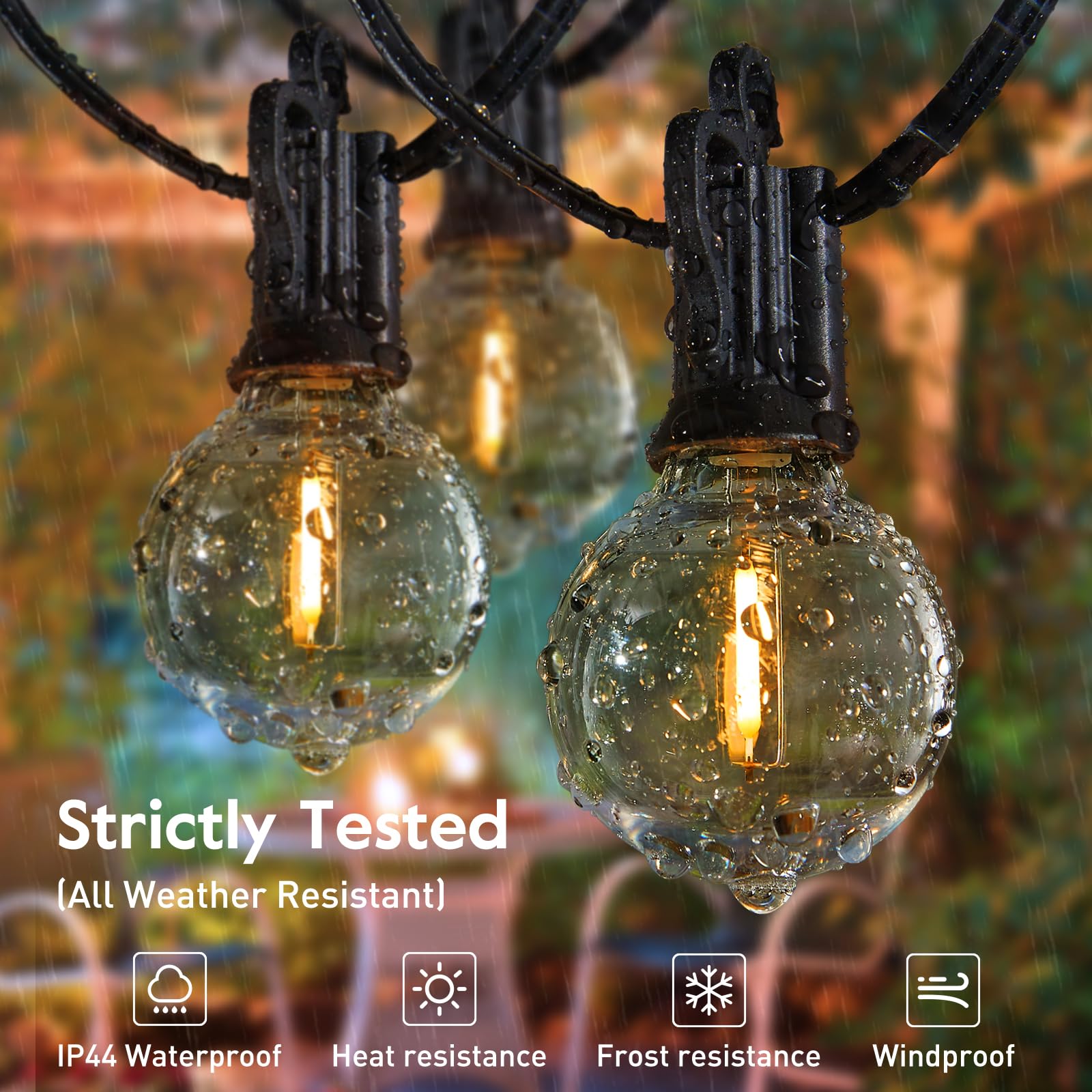 Brightown end-to-end connectable lights for scalable outdoor displays